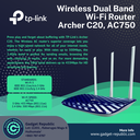 WiFi Router Dual Band AC750 tp-link  Archer C20