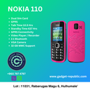 NOKIA  MOBILE PHONE 110 DUAL SIM