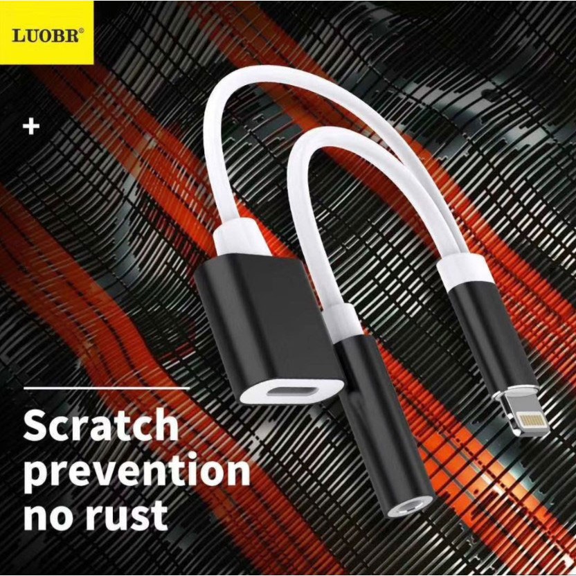 CHARGING AUDIO CONVERTER LIGHTNING LUOBR N12