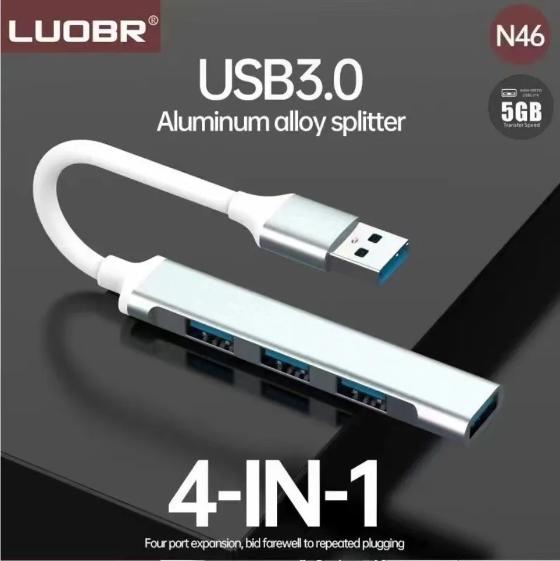USB HUB (4 IN 1) LUOBR N46