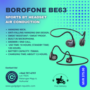 BLUETOOTH HEADSET SPORTS  BOROFONE E63