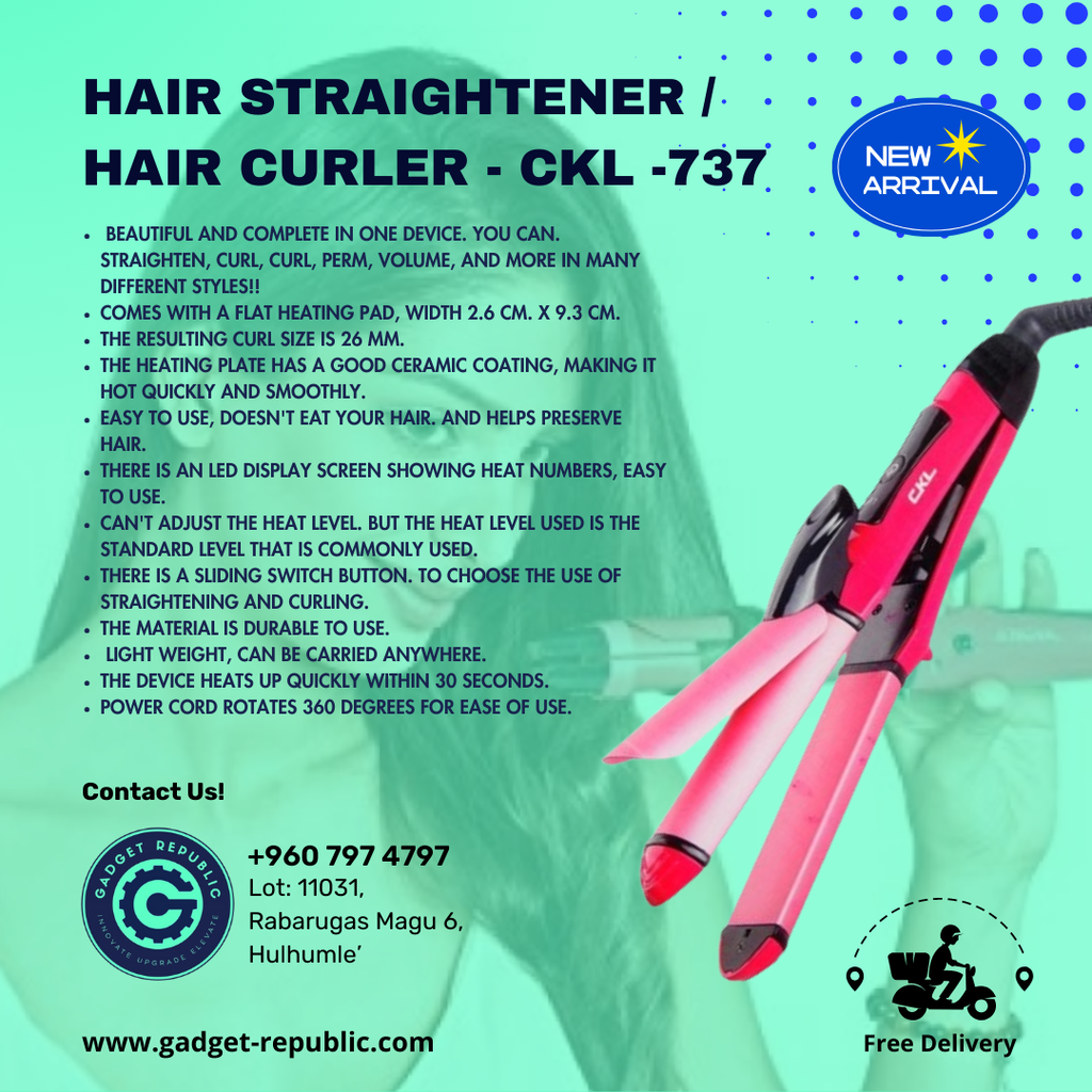 2 IN 1 HAIR BEAUTY SET CKL-737
