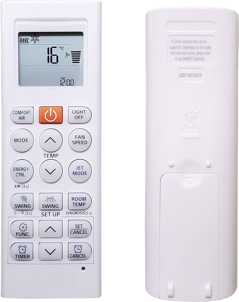 AC REMOTE AKM7495604 AIR LG DUAL INVERTER
