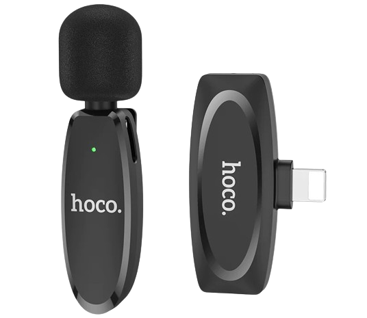 WIRELESS DIGITAL MICROPHONE HOCO L15 IPHONE