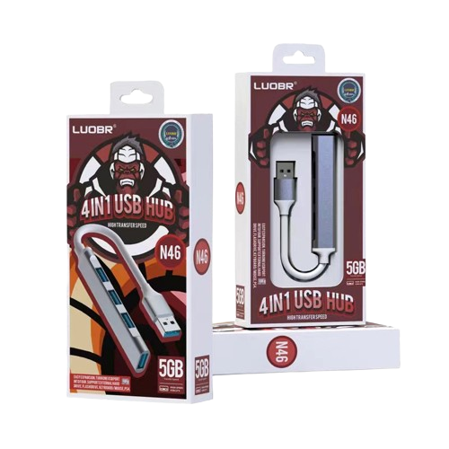 USB HUB (4 IN 1) LUOBR N46