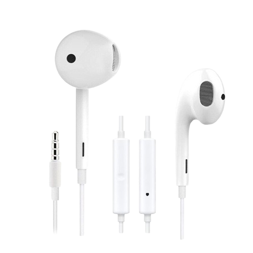 EARPHONE  BLACK / WHITE OPPO