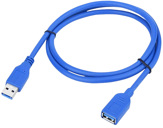 USB 3.0 CABLE MALE TO FEMALE 1.5 M
