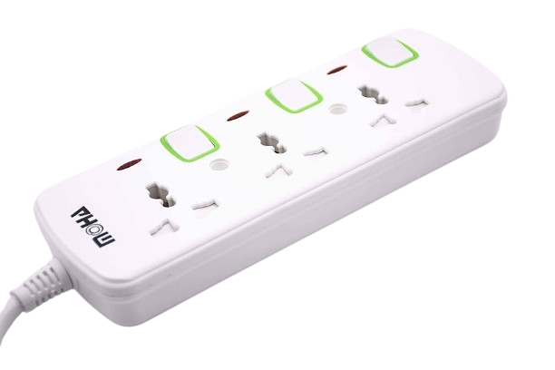 HIGH QUALITY POWER SOCKET 3 WAY MOHA