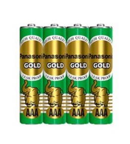 BATTERY PANASONIC GOLD  AAA
