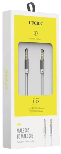AUX CABLE MALE-MALE LUOBR N17