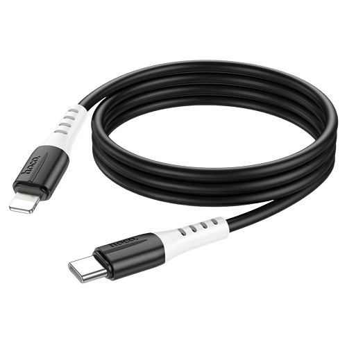 DATA CABLE HOCO LIGHTNINIG TO TYPE C X82 X2 MAX 20W 1Mtr