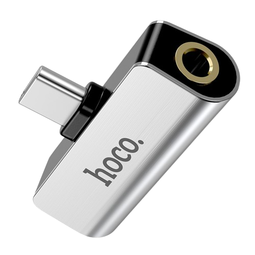 TYPE C 2 IN 1 AUDIO CONVERTER  HOCO  LS26