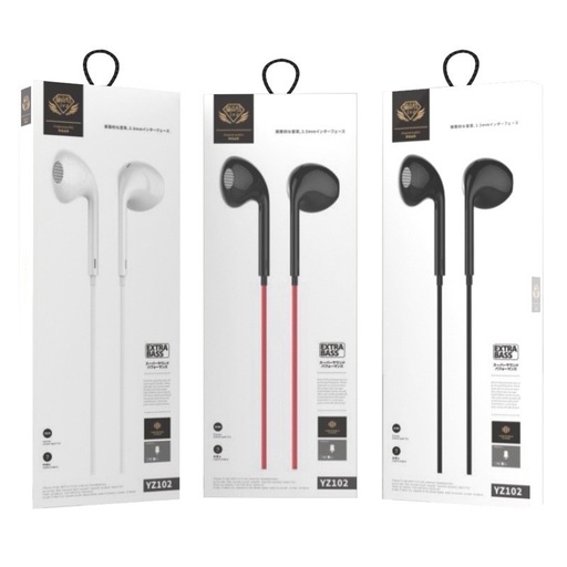EARPHONE EXTRA BASS  YZ102