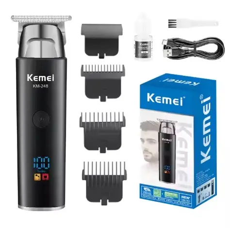 RECHAREGABLE TRIMMER KEMEI KM-248
