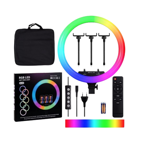 RGB LED SOFT RING LIGHT MJ45 18"