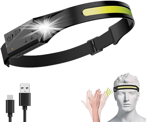 HEADLAMP WITH SENSOR YT 200 