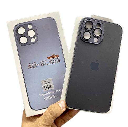 BACK COVER AG GLAAS CASE APPLE LOGO IPHONE 15 PRO