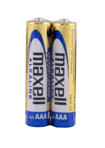 BATERRY AAA MAXELL PACK 2